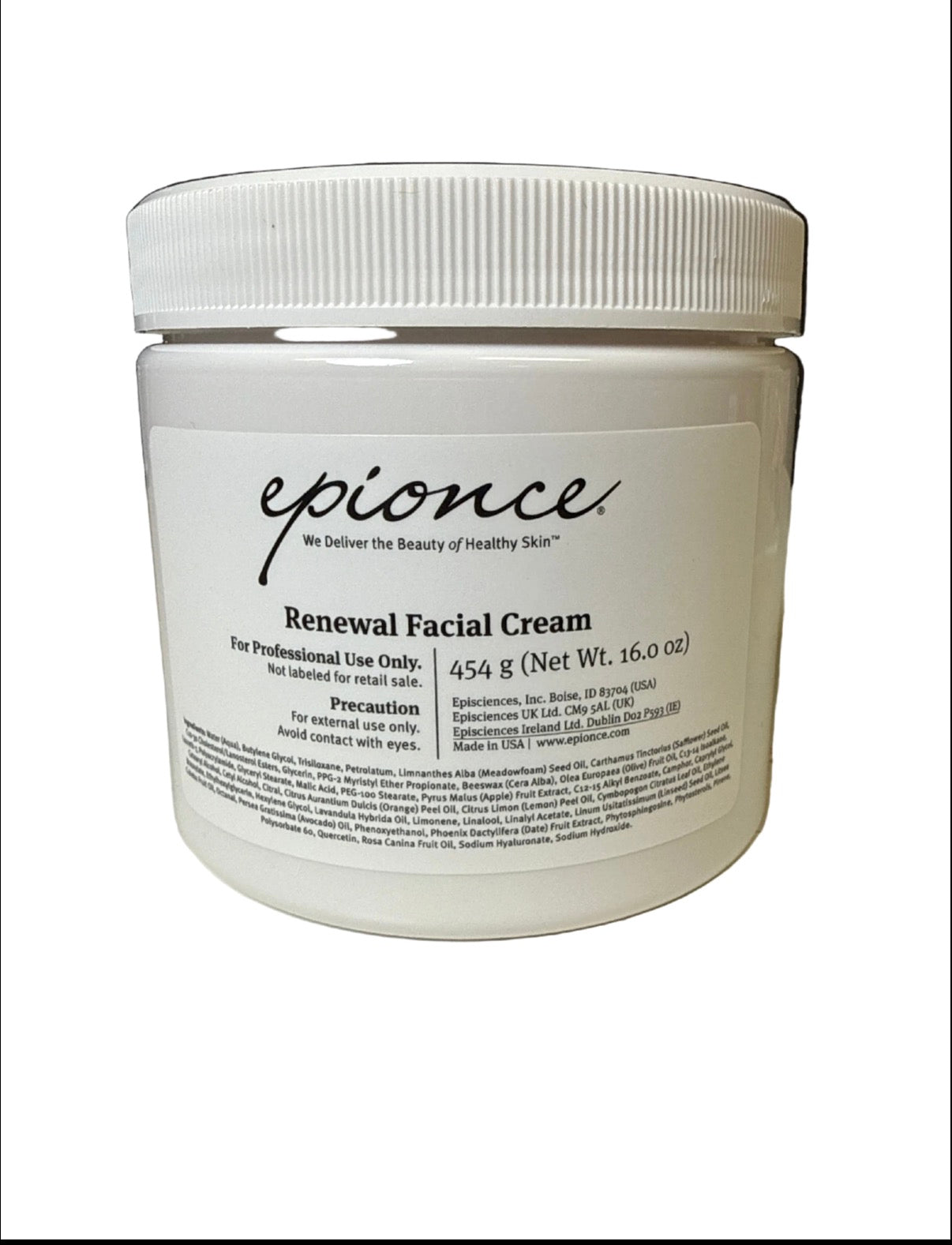 Epionce - Renewal Facial Cream - 16oz