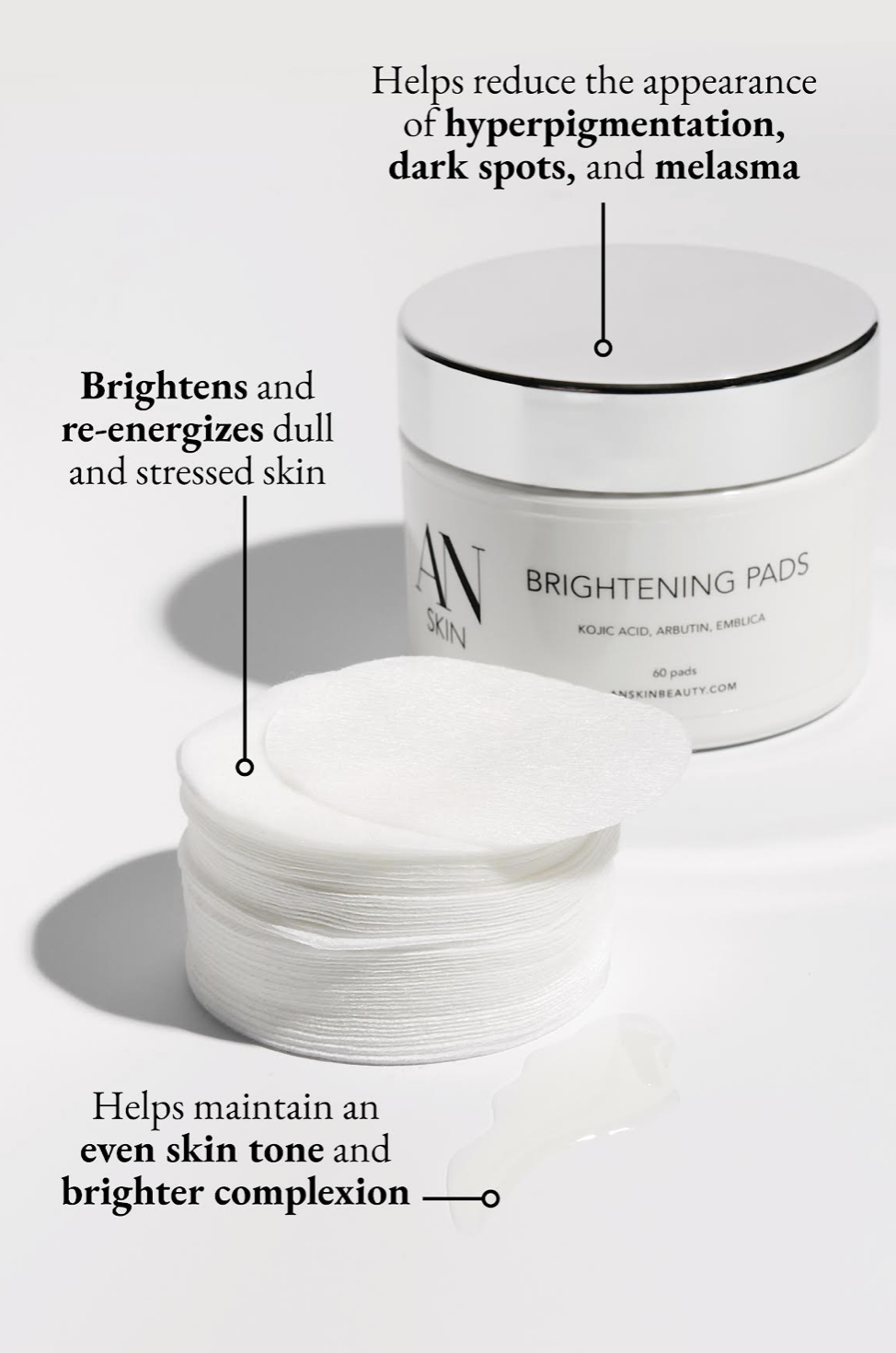 AN SKIN - Brightening Pads
