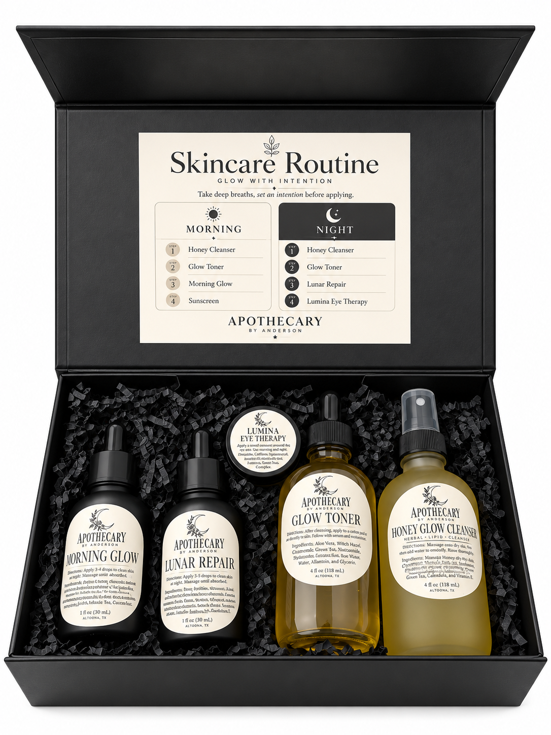 Apothecary by Anderson - Radiance Regimen Signature - 4 Product Kit