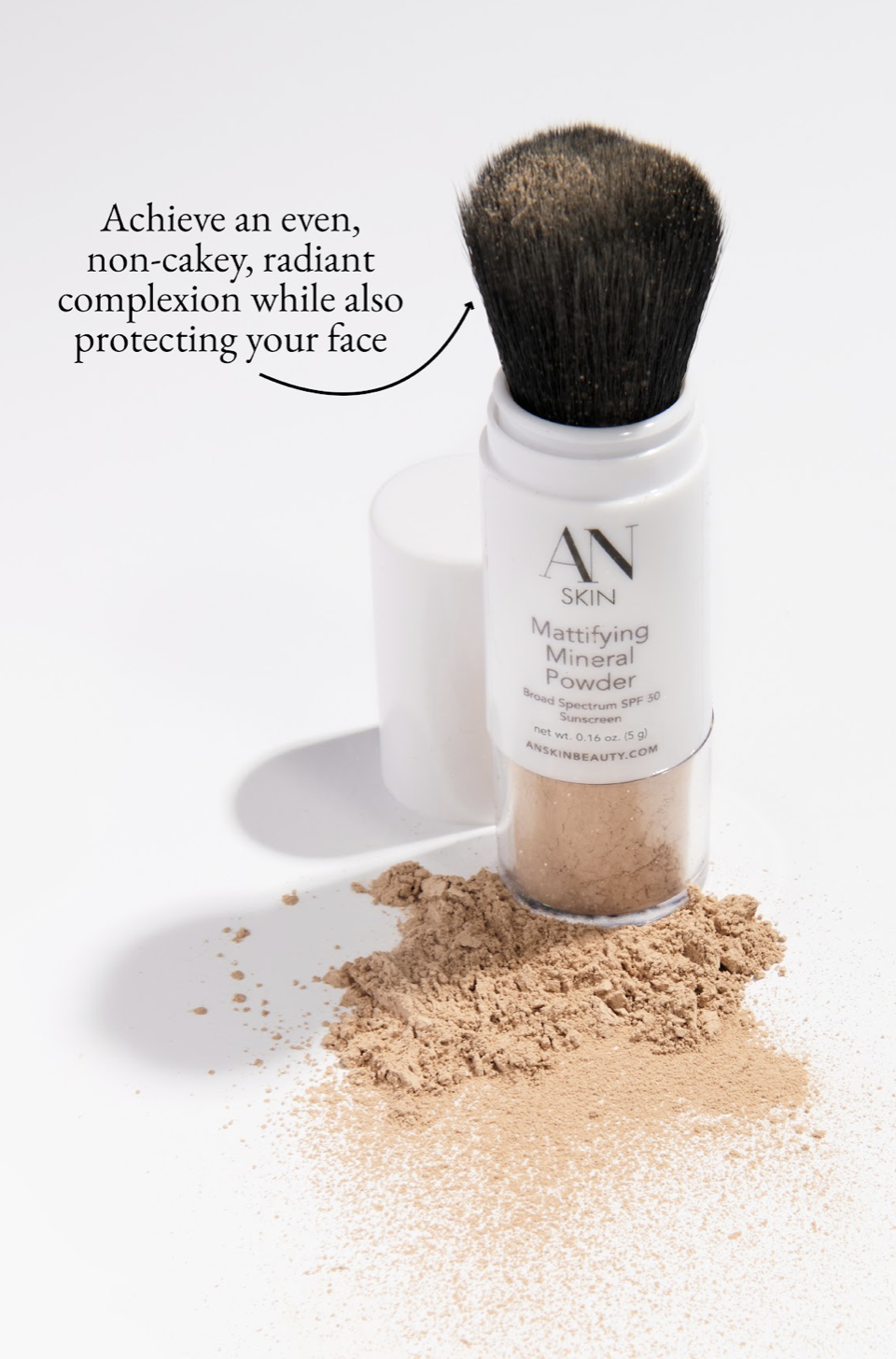 AN SKIN - Mattifying Mineral Powder