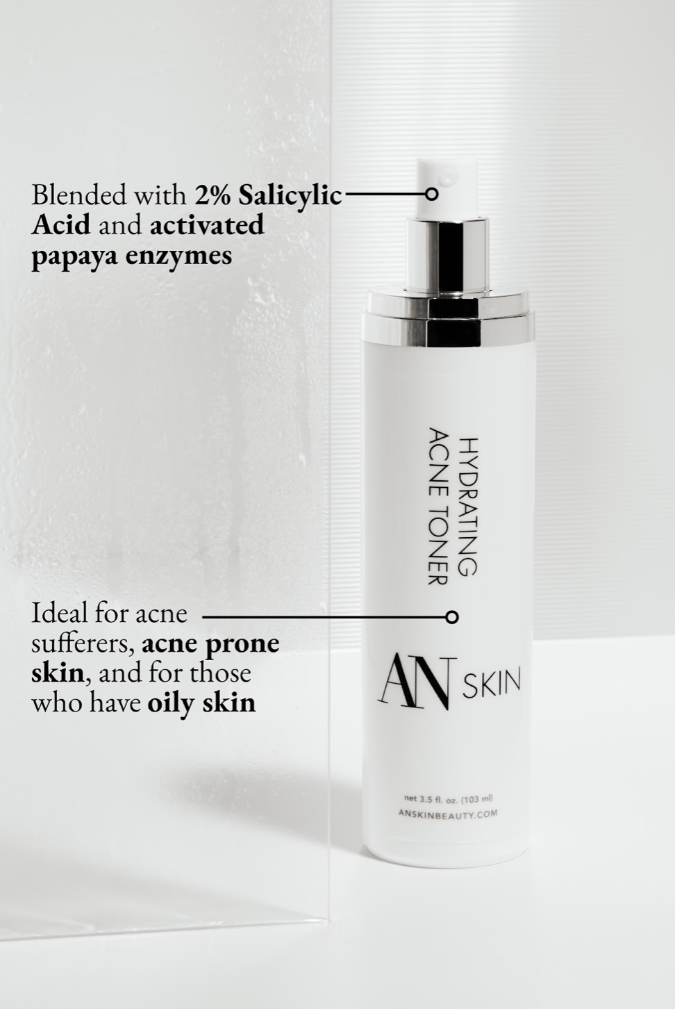 AN SKIN - Hydrating Acne Toner