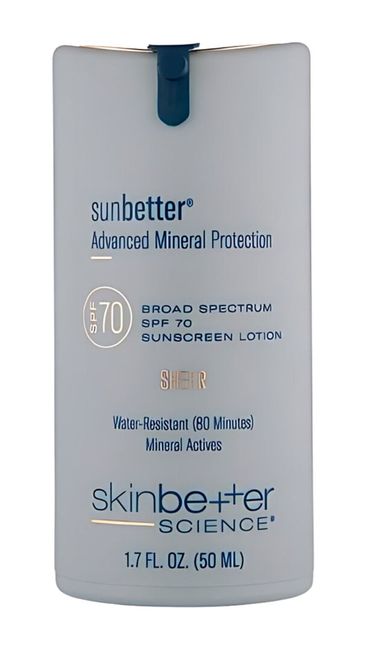 Skinbetter - Sunbetter Sheer - SPF 70 Lotion - 1.7 fl. oz.